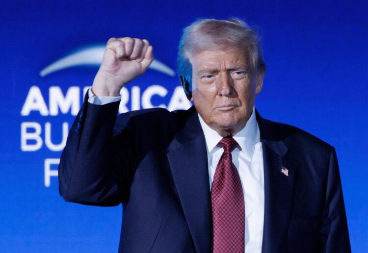 El presidente de Estados Unidos, Donald Trump, en una fotografía de archivo. EFE/CRISTOBAL HERRERA-ULASHKEVICH