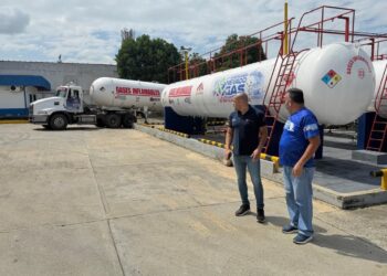Avanzan trabajos de mejoramiento de la planta de llenado Vigía 1 