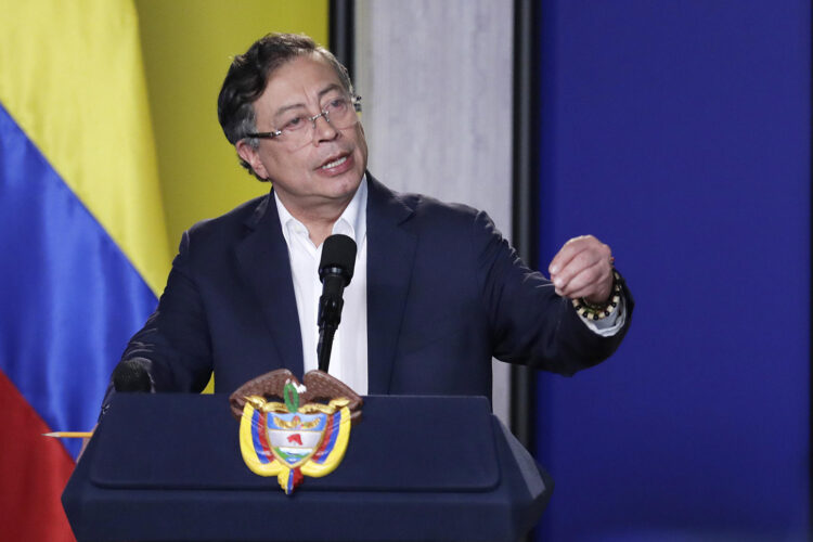 Fotografía de archivo del presidente de Colombia, Gustavo Petro. EFE/ Carlos Ortega