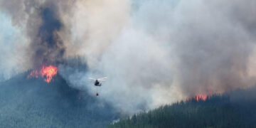 Decenas de personas son evacuadas por incendios forestales en la Patagonia de Argentina