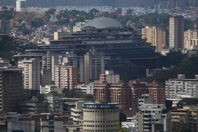 Fotografía que muestra el edificio helicoide sede del Servicio Bolivariano de Inteligencia Nacional (SEBIN) en Caracas (Venezuela). Foto: EFE/ Miguel Gutiérrez
