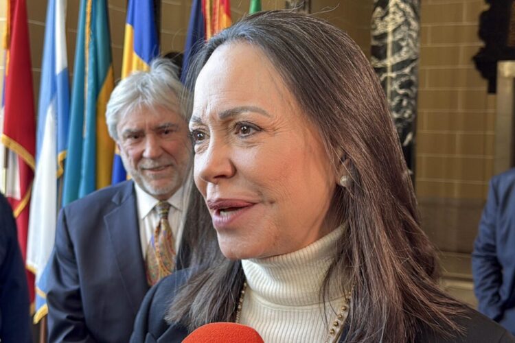 María Corina Machado fue recibida en la sede de la OEA en Washington | Foto: Octavio Guzmán / EFE