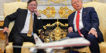 La reunión entre Trump y Petro en la Casa Blanca se desarrolla a puerta cerrada sin prensa