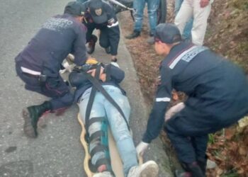 Cuatro heridos en dos accidentes viales el martes de Carnaval en Boconó 