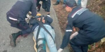 Cuatro heridos en dos accidentes viales el martes de Carnaval en Boconó 