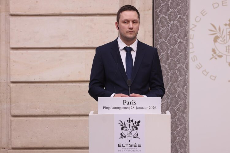 El Primer Ministro de Groenlandia, Jens-Frederik Nielsen, EFE/EPA/THOMAS PADILLA / POOL MAXPPP OUT