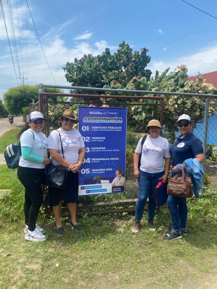 Funcionarios del Cmdnna que participaron en las jornadas cumplidas en Junín