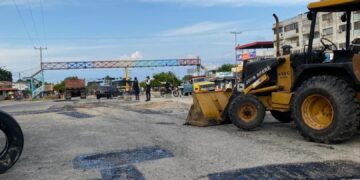 Trujillo | Alcaldía de Sucre realizó bacheo en la troncal 001