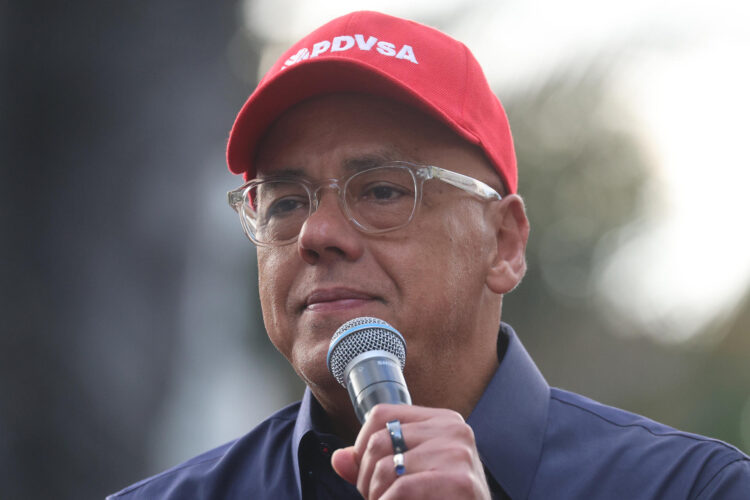 El presidente de la Asamblea Nacional de Venezuela, Jorge Rodríguez, en una foto de archivo. EFE/ Miguel Gutiérrez