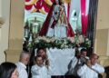 Hasta en la noche: La feligresía cumplió su cometido de homenajear a la Virgen de Candelaria en su día