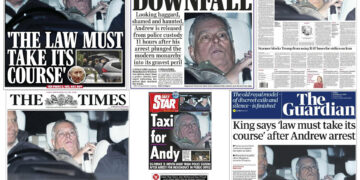 Pruebas de ADN, huellas dactilares y foto: Así fue la detención del expríncipe Andrés