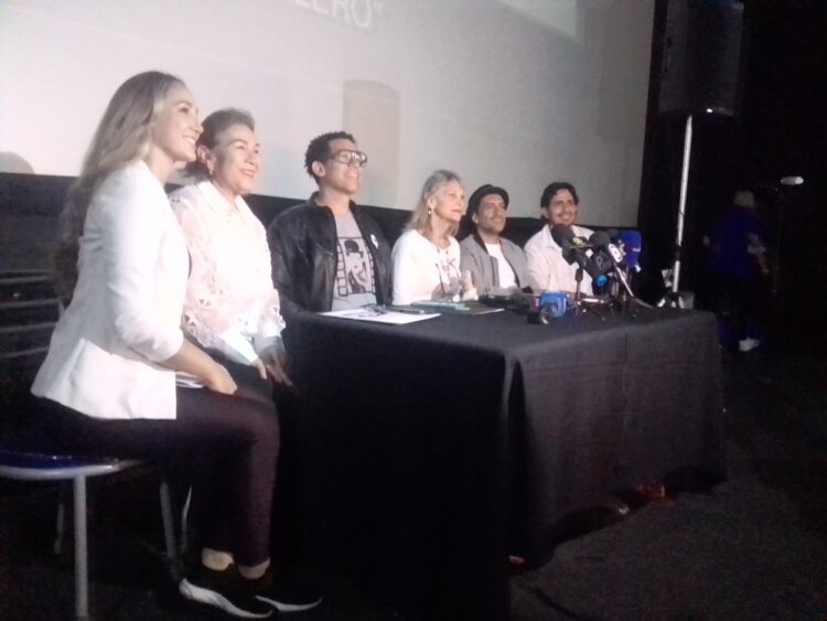 Directivos del Primer festival de Cine de Trujillo