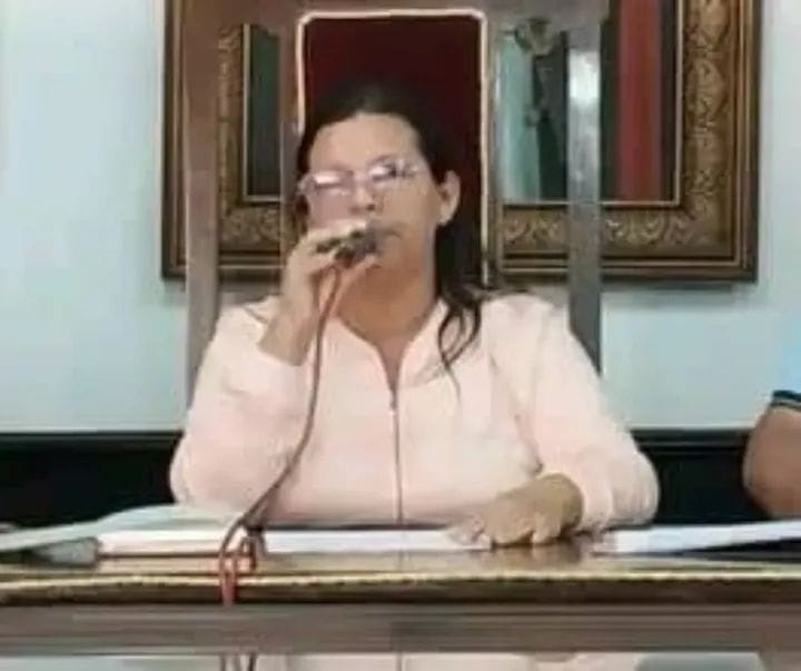 Andreina Vielma Presidente del Concejo Municipal