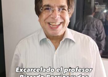Excarcelan al profesor Ricardo Berríos tras cuatro meses de detención