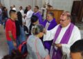 Se impartió la ceniza en el templo San Juan Bautista en inicio de la Cuaresma