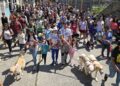 Realizan caminata y jornada integral para la protección animal en Mérida