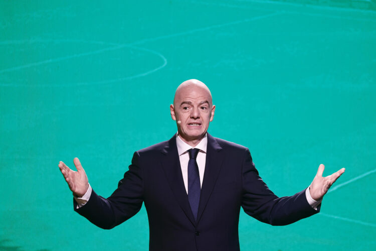 El presidente de la FIFA, Gianni Infantino, el pasado día 25 en Río de Janeiro (Brasil). EFE/ André Coelho