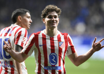 0-1. Julián Álvarez le da el triunfo al Atlético en el descuento ante un buen Oviedo