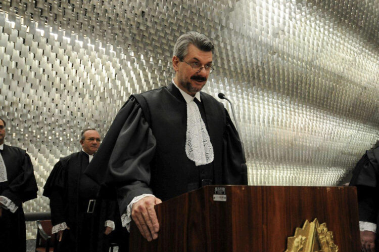 Fotografía del 5 de noviembre de 2011 cedida por el Tribunal Superior de Justicia de Brasil que muestra al magistrado Marco Buzzi. EFE/ Tribunal Superior de Justicia de Brasil