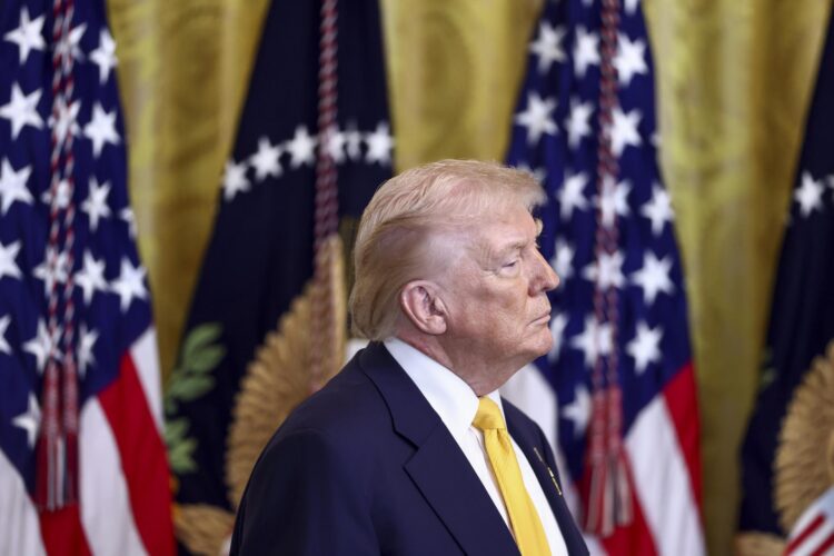 El presidente de EE.UU., Donald Trump. EFE/EPA/JIM LO SCALZO / POOL