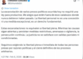 González Urrutia celebra nuevas excarcelaciones y exige liberación de los presos políticos