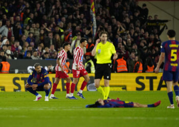 3-0. El Barça rozó la proeza ante un Atlético que regresa a una final trece años después