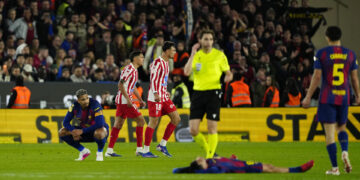 3-0. El Barça rozó la proeza ante un Atlético que regresa a una final trece años después