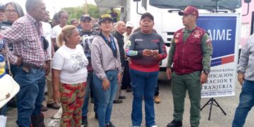 Cedulación especial atendida por el Saime en el municipio La Ceiba