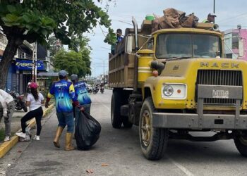 En Sucre trabajan sin descanso por la limpieza en calles y sectores de las parroquias