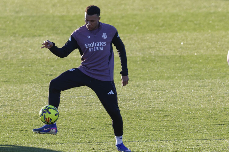 El delantero francés del Real Madrid Kylian Mbappé. EFE/ Mariscal