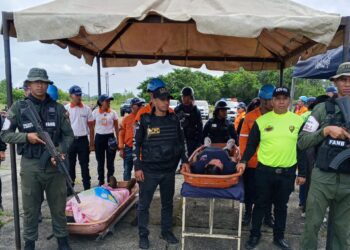 Se cumplió simulacro de tsunami en La Ceiba dentro de jornada de ejercicios de carácter internacional
