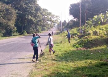Alcaldía de Sucre aprovechó los últimos días de febrero para profundizar cortes de maleza en lugares públicos