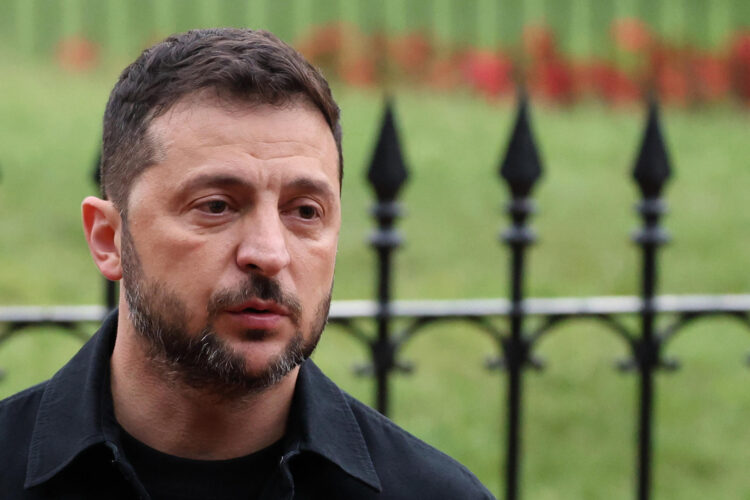 Imagen de Archivo del presidente de Ucrania, Volodímir Zelenski.
 EFE/ Octavio Guzmán