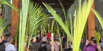 Feligresía merideña desbordó las calles en un solemne Domingo de Ramos