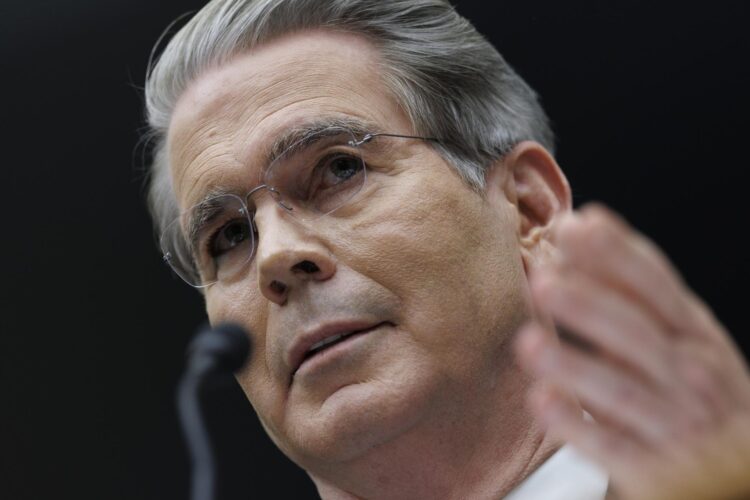 El director del Departamento del Tesoro de Estados Unidos, Scott Bessent. EFE/WILL OLIVER