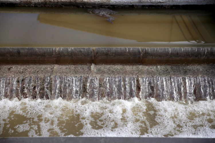 Fotografía de archivo de una planta de tratamiento de agua potable. EFE EFE/J. J. Guillén