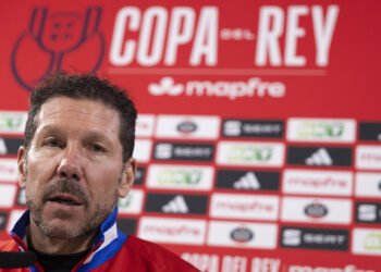 Simeone: “Estamos fantásticos en el lugar que estamos, peleando por lo que queremos”