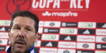 Simeone: “Estamos fantásticos en el lugar que estamos, peleando por lo que queremos”