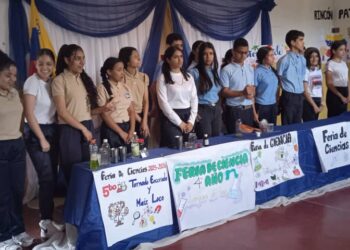 Trujillo | Estudiantes de la U.E. Roberto Gabaldón Iragorry realizaron Feria de las Ciencias 
