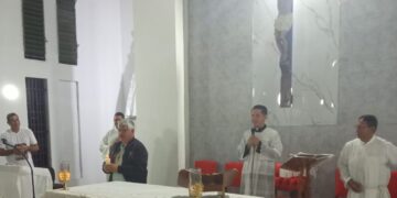 San Luis: Parroquia Nuestra Señora del Valle conmemora actos de la Semana Mayor