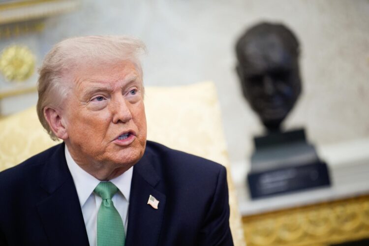 Fotografía de archivo del presidente de Estados Unidos, Donald Trump.EFE/Yuri Gripas