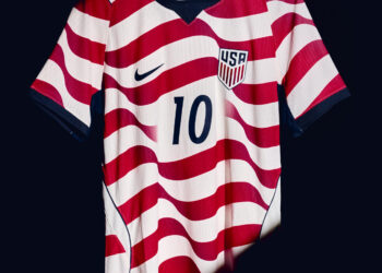 Estados Unidos presenta su camiseta para el Mundial