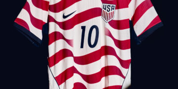 Estados Unidos presenta su camiseta para el Mundial