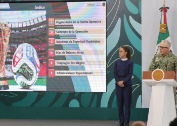 México blindará las sedes del Mundial de Fútbol con 100.000 efectivos de seguridad