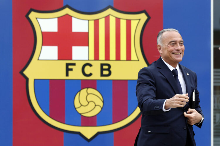 GRAFCAT8040. BARCELONA, 09/02/2026.- El presidente del FC Barcelona, Rafael Yuste, en una imagen de archivo. EFE/Toni Albir