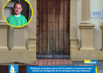 Parroquia San Juan Bautista de Betijoque anuncia la programación para la Semana Santa