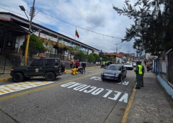 Guardia Nacional Bolivariana realiza jornada de seguridad vial en Boconó 