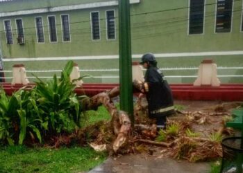 Bomberos atentos ante emergencias por las lluvias en Boconó 