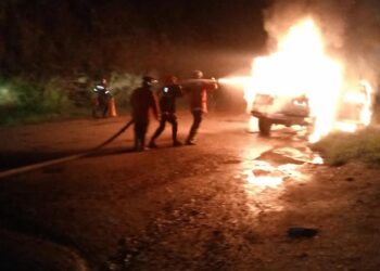 Un vehículo y una vivienda presentaron incendios este fin de semana en Boconó 