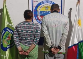 Detienen a pareja por riña en Boconó 